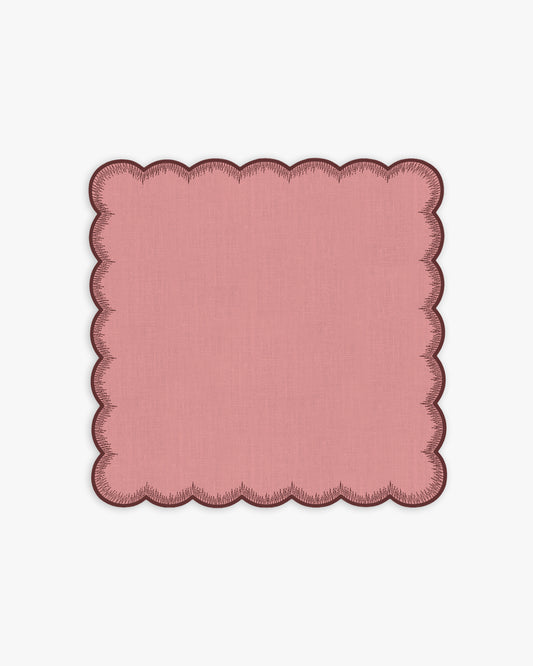 Aster Napkin in rose