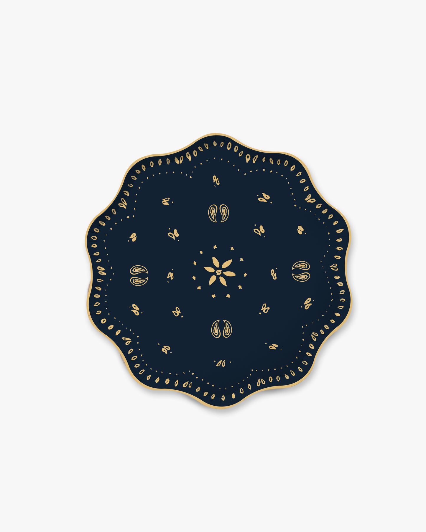 Rodeo Dessert Plate Set - Navy