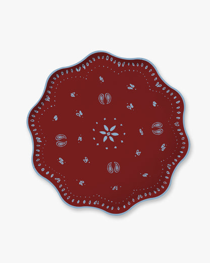 Rodeo Dinner Plate Set - Rouge