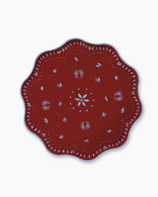 Rodeo Dinner Plate Set - Rouge