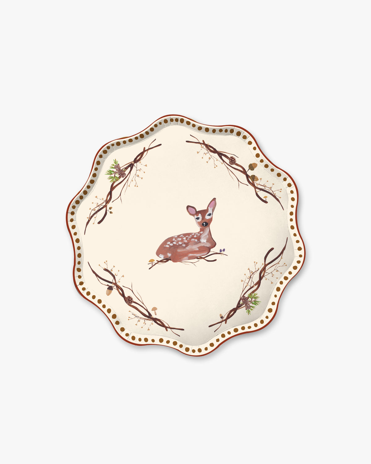 Whispering Woods Dessert Plate Set in Sylvie