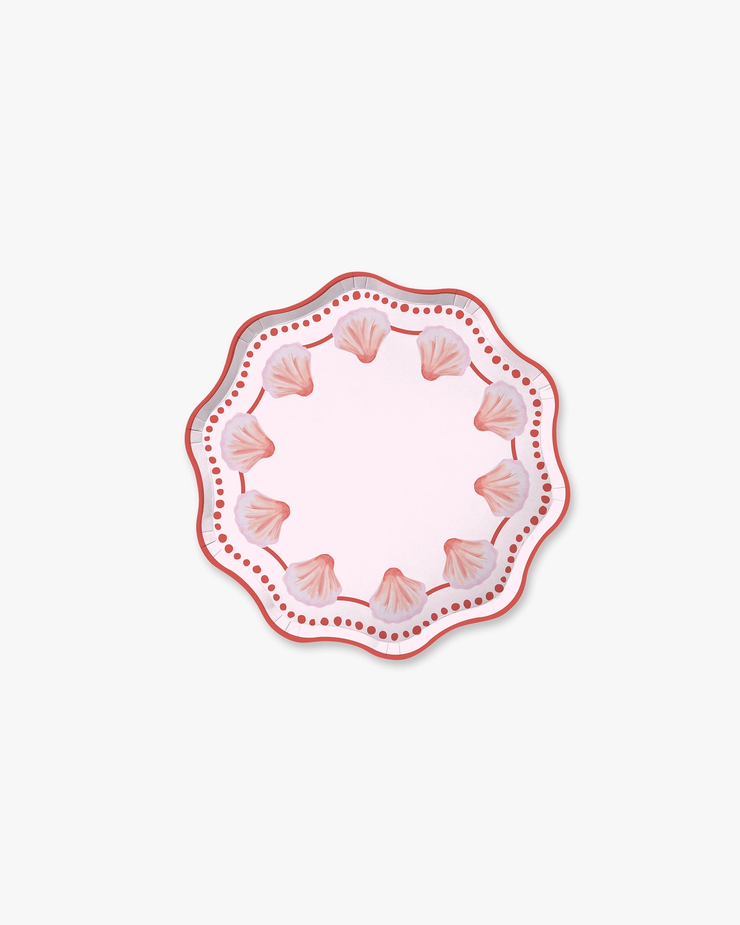 Sirena Hors d'Oeuvres Plate Set - Opaline