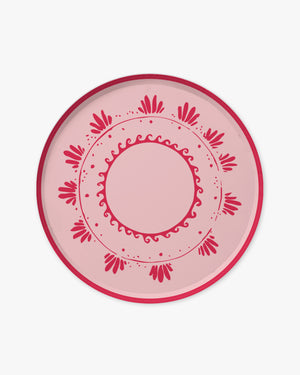 Soleil Dinner Plate Set - Flamingo