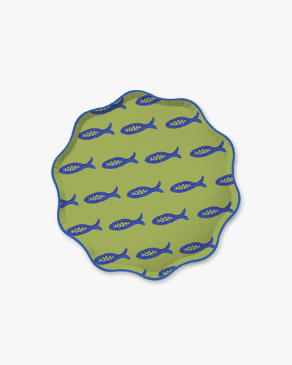 Sweetwater Dessert Plate Set - Tidepool