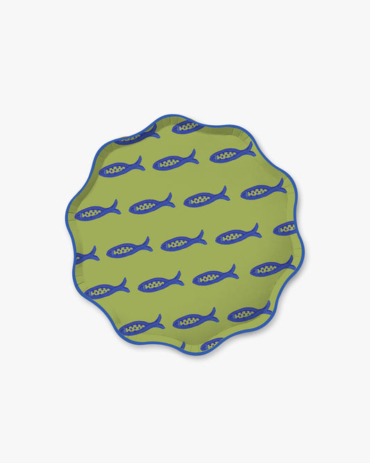 Sweetwater Dessert Plate Set - Tidepool